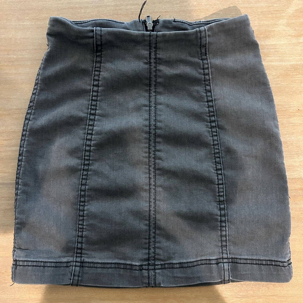Gray Free People Skirt SIZE 0